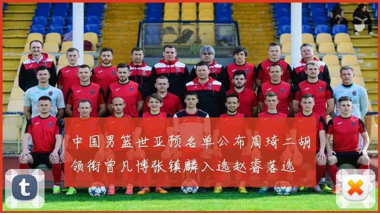中国男篮世亚预名单公布周琦二胡领衔曾凡博张镇麟入选赵睿落选